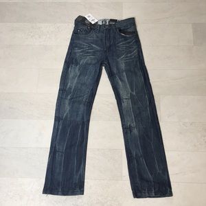 Do Denim Jeans Sz 16 NWT Zippers Studs Acid Wash